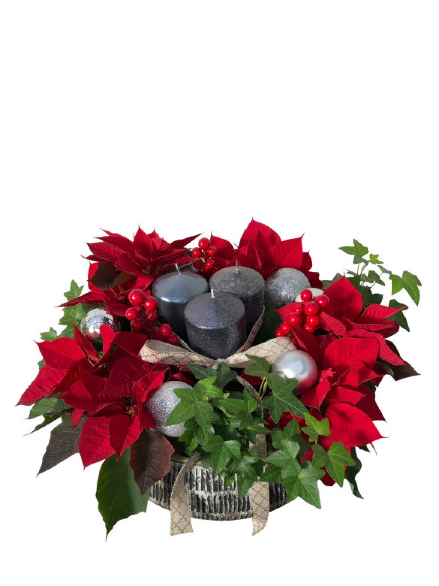 Centro de navidad decorado Centro de navidad decorado