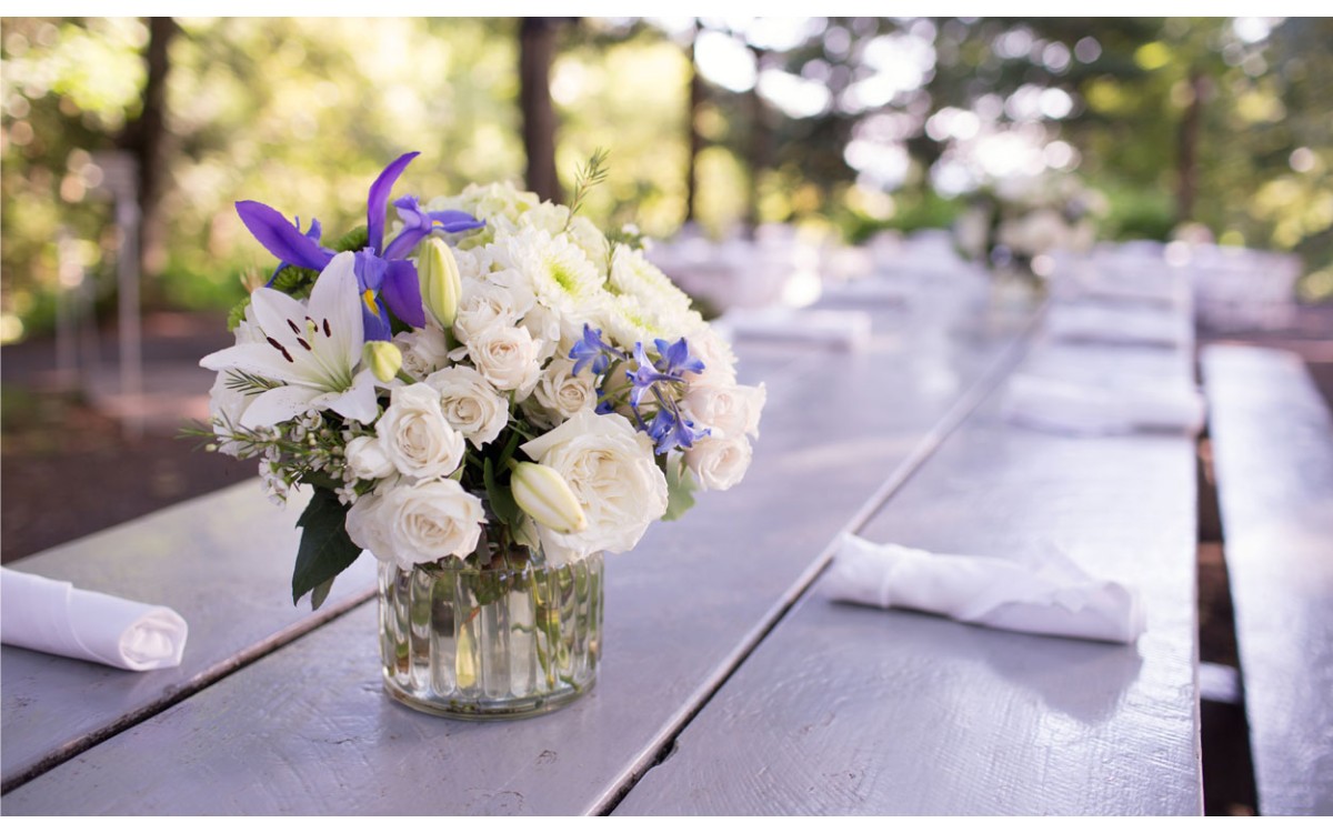 5 flores para hacer centros de mesa