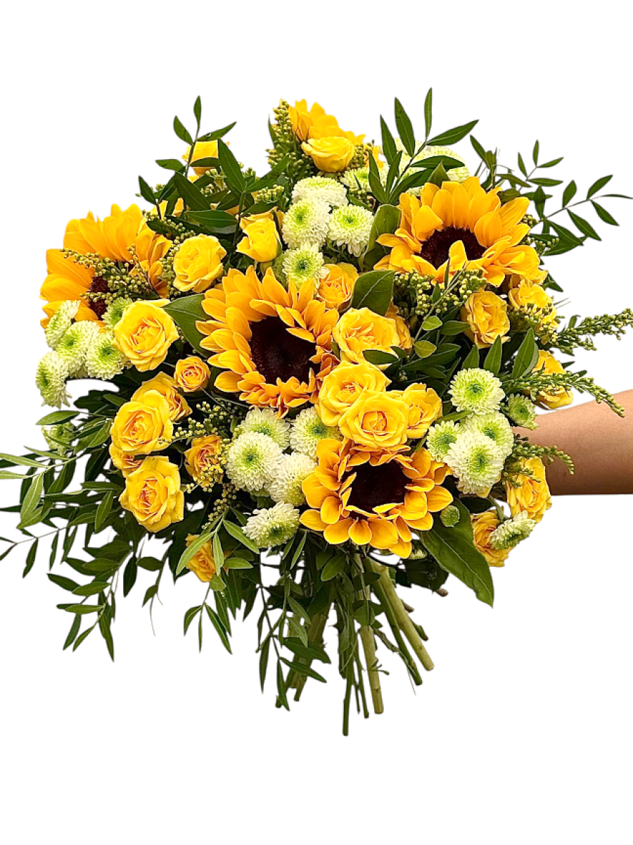 Ramo de flores Premium Amarillo.